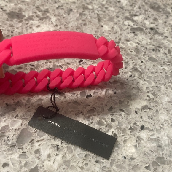 Marc By Marc Jacobs Hot Pink Braided Bracelet - Picture 3 of 8